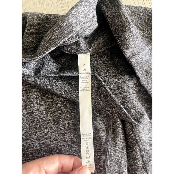 Lululemon Gray Leggings - Size 2 - Brand New - Picture 4 of 6